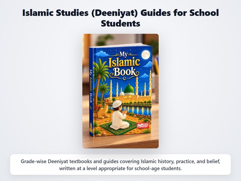 Deeniyat and Moral Education Guides - Taraqqui-e-Taleem