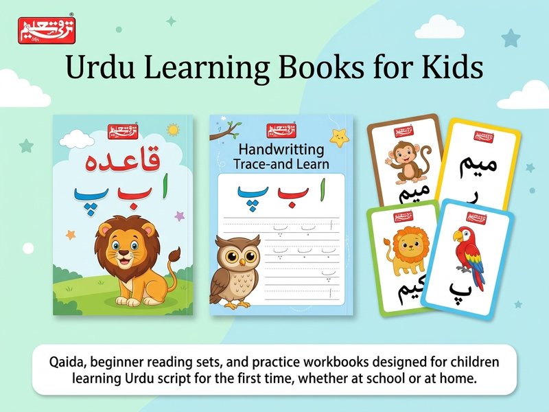Urdu Learning Books for Kids - Taraqqui-e-Taleem